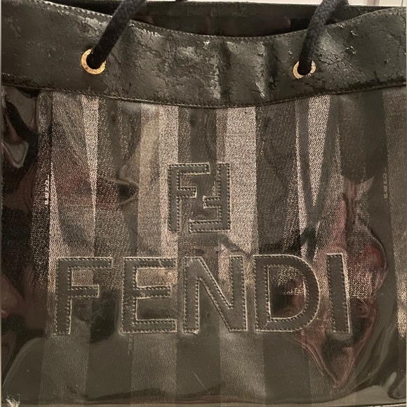 Fendi PVC shopper tote- price firm - Picture 1 of 14
